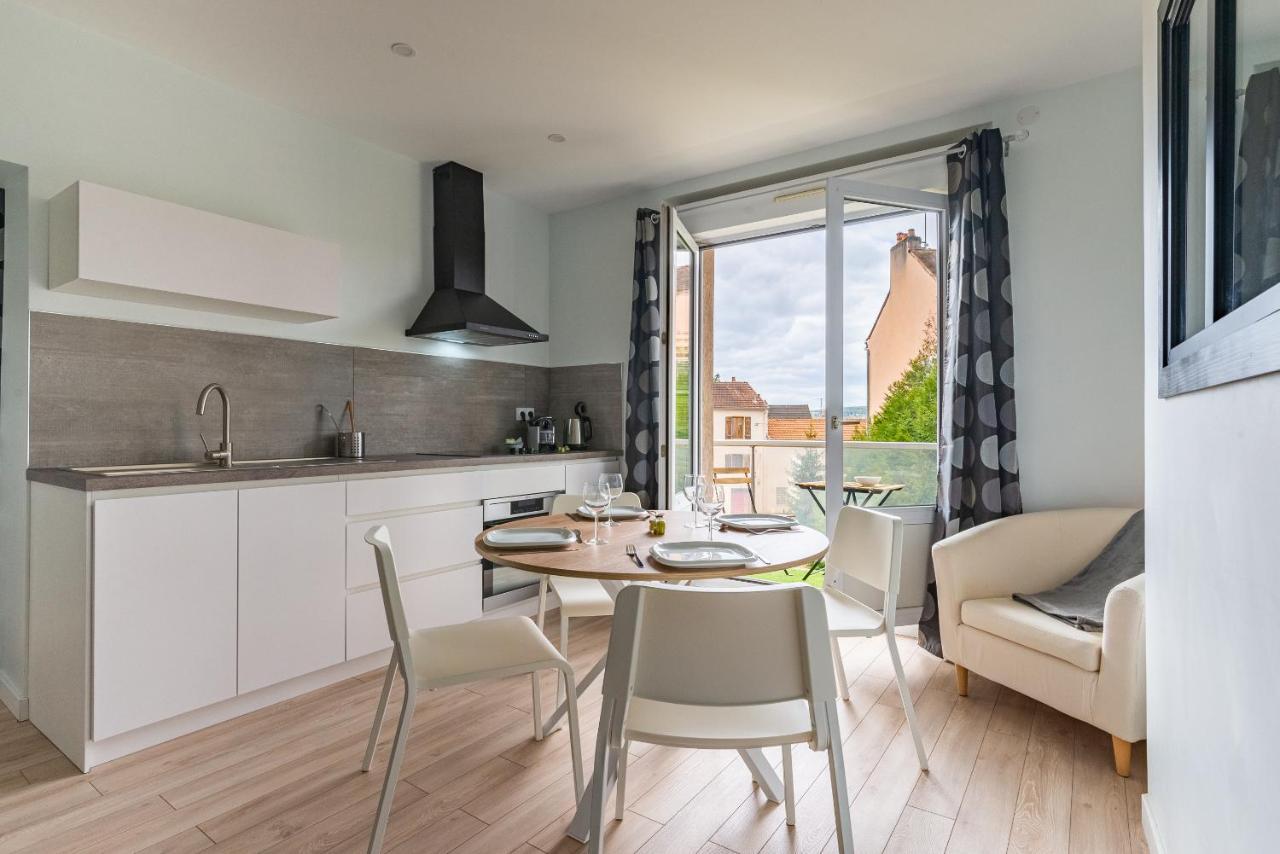 "Le Marmuzot" - Confort - Calme - Parking Free Apartamento Dijon Exterior foto